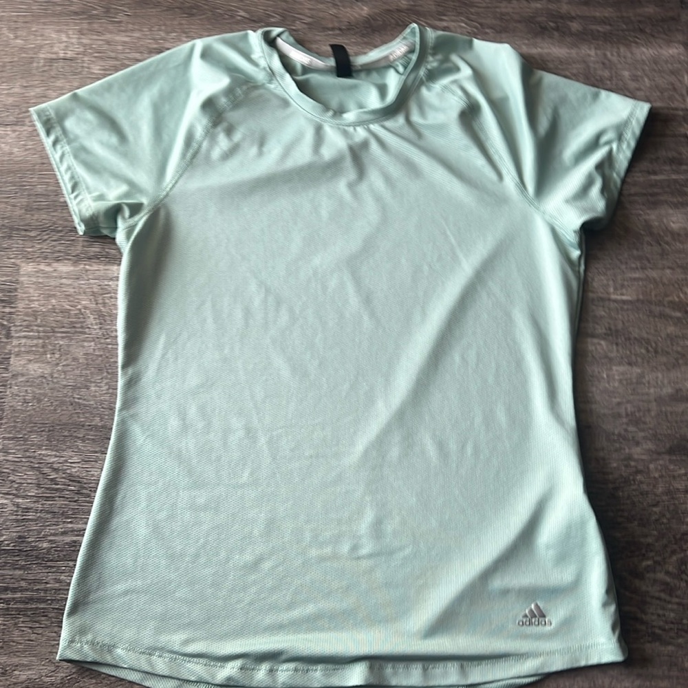 Seafoam green Adidas Golf Shirt